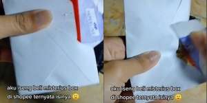 Wanita Ini Iseng Beli Misterius Box di Online Shop, Dapatnya Amplop Pas Dibuka Isinya…