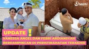 Vanessa Angel dan Febri Ardiansyah Berdampingan dalam Satu Liang Lahad