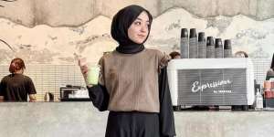 Inspirasi OOTD 'Ngopi' Selebgram Meirani Amalia 