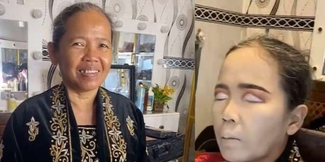 Riasan Sulap Nenek 56 Tahun Tampil Lebih Muda, Lihat Perbedaannya