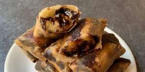 Pisang Cokelat Lumer, Camilan Nikmat Mudah Dibuat