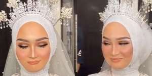 Efek Banyak Komplain, Riasan Pengantin Ini Bikin Warganet Ngeri