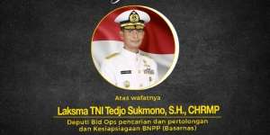 Innalillahi, Wakapuspen TNI Laksma Tedjo Sukmono Meninggal Karena Sakit