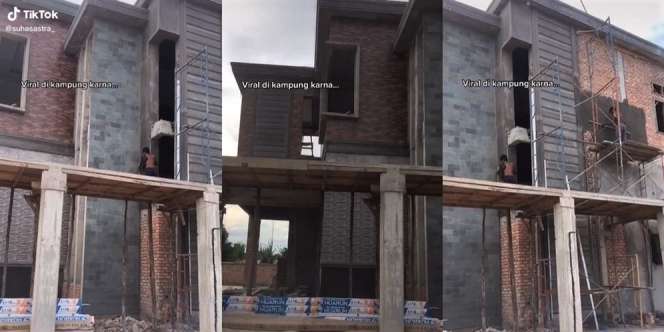 Dua Tahun Menghilang, Pria Ini Bikin Geger Tetangga Usai Bangun Istana Megah