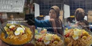 Viral, Jual Mi Rebus dengan Porsi Banyak dan Lengkap Cuma Rp6 Ribu, Alasan Ibu Ini Bikin Haru
