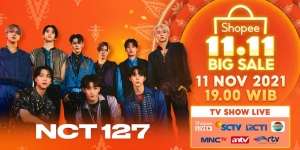 Ada NCT 127, Bintang Dangdut & Promo Belanja di Shopee 11.11 Big Sale TV Show! 