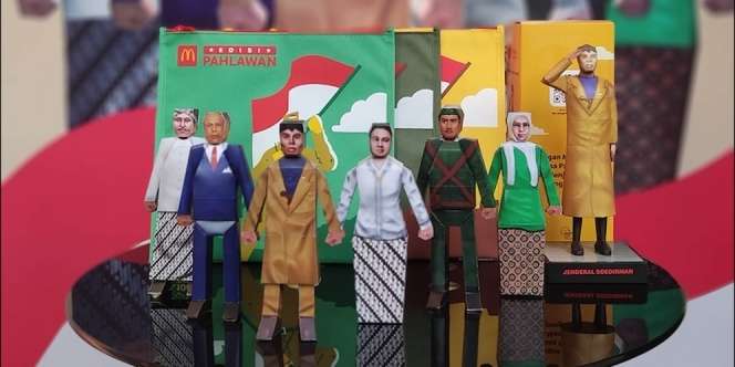 McDonalds Rilis 6 Karakter Unik Pahlawan Nasional Indonesia
