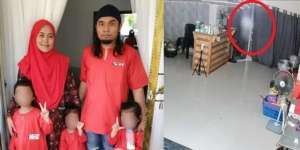 Lihat Rekaman CCTV Rumah Saat Pulang Kampung, Mama Muda Kaget Ada Bayangan Putih di Ruang Tamu