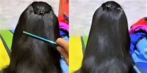 Sisiri Rambut Panjang Terurai, Netizen Syok Dikira Rambut Orang, Ternyata...