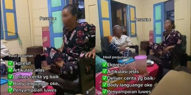 Viral si Anak Iseng Beri Nilai Ekspresi Emak-Emak Saat Berghibah: Aku Sih Yes!