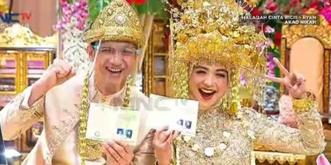 Deretan Mahar Teuku Ryan Buat Ria Ricis, Totalnya Rp270 Juta!