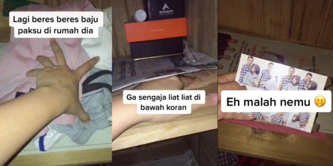 Istri Beres-beres Lemari, Tak Sengaja Nemu Foto Lawas Suami dengan Mantan, Begini Reaksinya