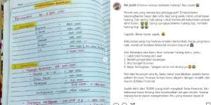 Viral Coretan Pengeluaran Keluarga Cuma Rp2 Jutaan, Bisa Bayar Cicilan Rumah dan Belanja Bulanan