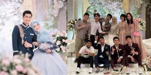 Gaya 10 Seleb di Resepsi Pernikahan Ria Ricis, Dandanan Ayu Ting Ting Bikin Melongo!