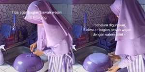 Beri Tips Bersihkan Wajan Agar Kinclong, Dapur Rasa Taro Si Ibu Bikin Salfok