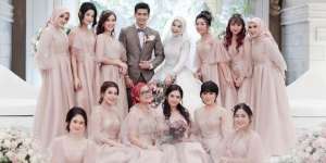 Potret Sederet Artis Jadi Bridesmaid di Resepsi Ria Ricis-Ryan