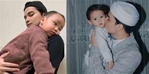 8 Adu Foto Alvin Faiz Bareng Anak Kandung Vs Anak Sambung, Mana Lebih Dekat?