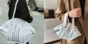 Tas Model KN95, Masker Medis Jadi Inspirasi Fashion Item