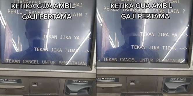 Berniat Ambil Gaji Pertama, Pria Ini Justru Alami Kejadian Memalukan di ATM!