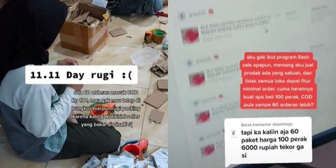 Jual Barang Flash Sale Rp100 Banjir Order, Penjual Olshop Bukan Untung Malah Buntung