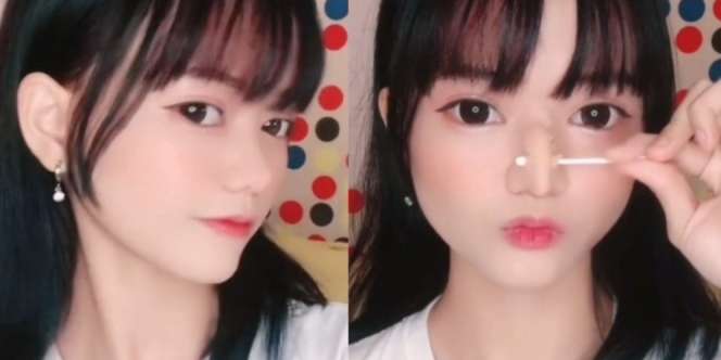 Trik 'Operasi' Hidung dengan 3 Bahan