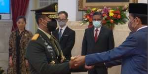 Jenderal Andika Perkasa Resmi Jabat Panglima TNI