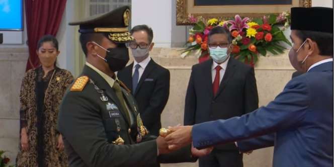 Jenderal Andika Perkasa Resmi Jabat Panglima TNI