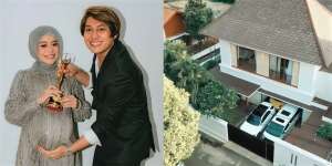 10 Foto Mewahnya Rumah Baru Lesty & Rizky Billar, Garasi Mobilnya Bikin Atta-Aurel Syok!