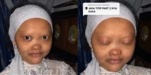 7 Potret Transformasi Makeup Pengantin dengan Alis Botak, Jadi Super Cantik Bak Boneka Barbie!
