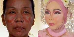 Make Over Penampilan Penjual Sayur, MUA Malah Dikira Penipu