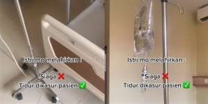 Istri Mau Melahirkan, Syok Lihat Sosok Ini Tidur Nyenyak di Ranjang Pasien