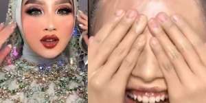 Sulit Hapus Makeup, Content Creator Dijuluki '4 Kg Makeup'