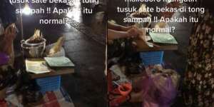 Viral Kuliner di Malioboro: Sudah Kadung Makan, Penjual Ternyata Punguti Tusuk Sate Bekas di Tempat Sampah