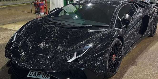 Apes, Lamborghini Rp5 Miliar Bertabur Swarovski Milik Model Ini Hancur Akibat Korban Tabrak Lari
