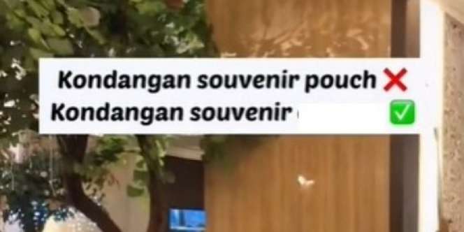Viral Dapat Suvenir Pernikahan Tak Biasa, Pulang-Pulang Mengemban Tanggung Jawab
