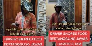 3 Jam Tunggu Customer Demi Antar Makanan, Perjuangan Driver Ojol Ini Berakhir Pilu