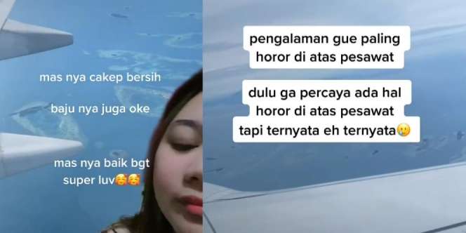 Kisah Seram Gadis Tak Percaya Cerita Horor di Atas Pesawat: Bertemu Penumpang Gaib yang Baik dan Cakep