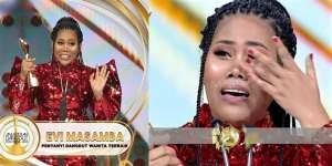 10 Potret Evi Masamba Dinobatkan Jadi Pedangdut Wanita Terbaik, Kalahkan Ayu Ting Ting & Lesty!