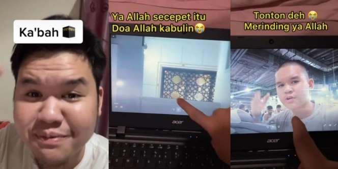 Merinding Sekaligus Cemburu, Kisah Nyata Pria Uji Kualitas Doa depan Ka'bah: Langsung Terkabul Tak Sampai Satu Menit