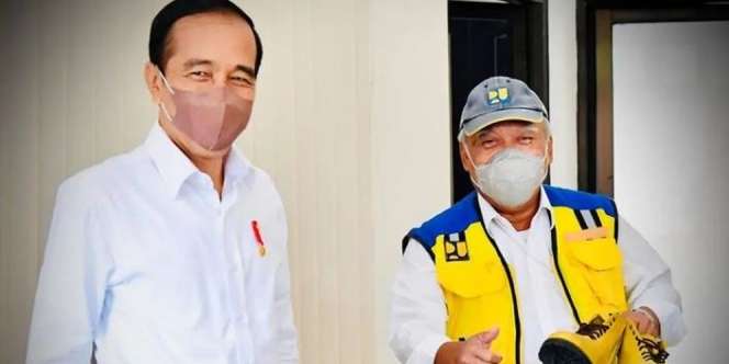 Saat Jokowi Traktir Menteri Basuki Beli Sepatu: Bagus Buat Main Drum
