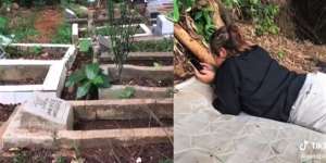Viral Dua Cewek Pamer Tempat Tongkrongan yang Tak Lazim, di Kuburan Bawa Kasur!