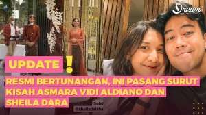 Resmi Bertunangan, Ini Pasang Surut Kisah Asmara Vidi Aldiano dan Sheila Dara