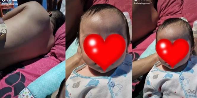 Ayah Tidur ‘Ngorok’ Dengan Suara Kencang, Ekspresi Sinis Sang Bayi Bikin Ngakak!