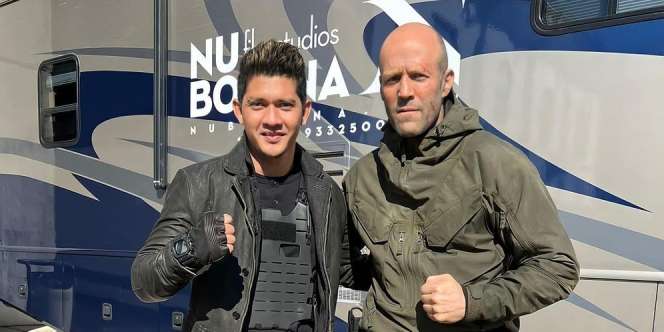 Pose Bareng Aktor Hollywood Jason Statham, Iko Uwais Rampung Syuting The Expendables 4