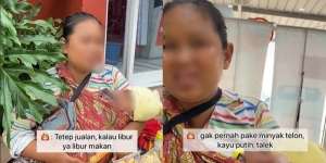 Demi Nafkahi 13 Anak, Ibu Ini Rela Jualan Kerupuk Saat Hujan