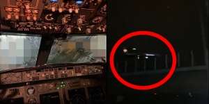 Horor! Penampakan Pesawat Tabrak Burung, Mesinnya Sampai Terbakar