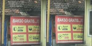 Warung Bakso Ini Beri Makan Gratis, Tapi Syaratnya Malah Bikin Salfok!