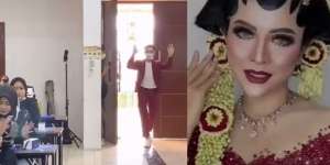 Ganteng Banget, Penampilan MUA Ini Bikin Pengantin Pria Insecure