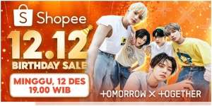 TOMORROW X TOGETHER Siap Guncang Panggung Shopee 12.12 Birthday Sale TV Show