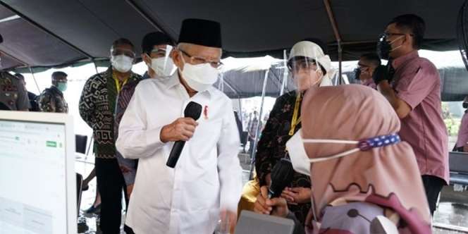 Wapres Ma’ruf Amin: Pembatalan PPKM Level 3 Saat Nataru Agar Tak Pengaruhi Ekonomi